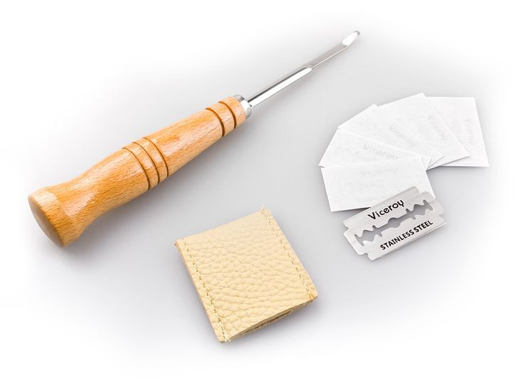 Zulay Kitchen Bread Lame Dough Scoring Tool