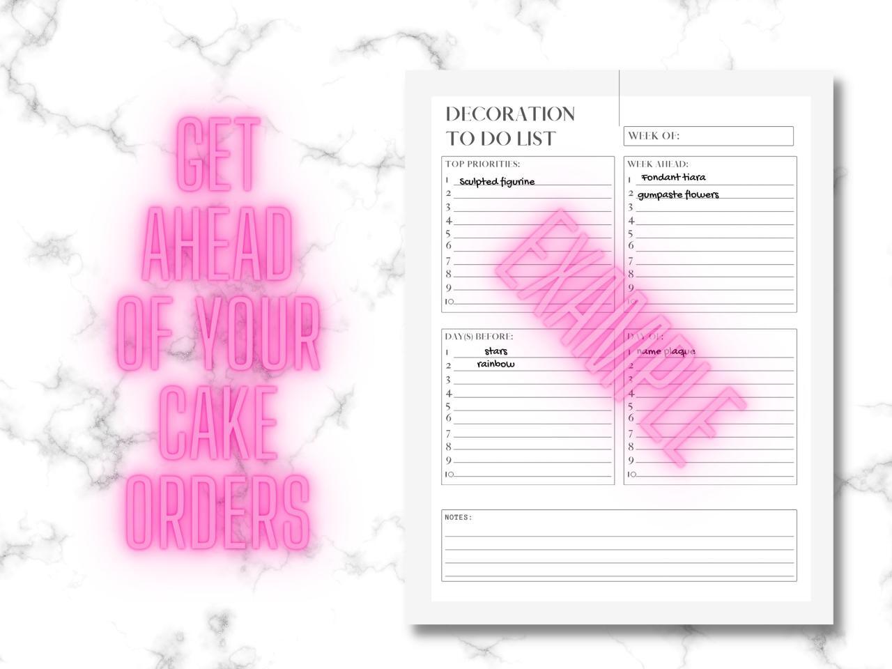Holiday Baking Planning Tips and FREE Printable!